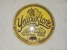 Vintage yellowstone porcelain for sale  Crandall