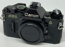 Corpo da câmera Canon AE-1 Program filme 35mm SLR foco manual, preto bom estado. comprar usado  Enviando para Brazil