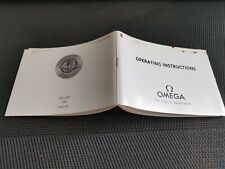 Omega operating instructions d'occasion  Combs-la-Ville