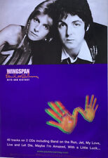 PAUL McCARTNEY ~ Wingspan ~Original 2001 UK promotional billboard 2-sided poster comprar usado  Enviando para Brazil
