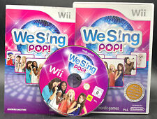 Nintendo Wii Game " We Sing Pop | Good | Original Packaging + Instructions for sale  Shipping to South Africa