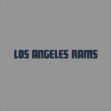 Calcomanía de vinilo con logotipo de equipo de Los Angeles Rams #6 pegatina de coche ventana pared Cornhole, usado segunda mano  Embacar hacia Mexico