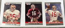 Joe Montana 1990 Pro Set Super Bowl MVP #16, #19, #24 (3), usado comprar usado  Enviando para Brazil