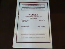  Service Manual Schaltplan   Pioneer GR-P510 comprar usado  Enviando para Brazil