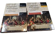 Exploring The New Testament Guide Evangelhos e Atos (2 Volumes, Capa Dura) Vol 1-2, usado comprar usado  Enviando para Brazil