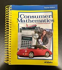 Abeka consumer mathematics for sale  Fishers