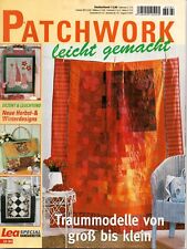 Zeitschrift patchwork leicht gebraucht kaufen  Stelle