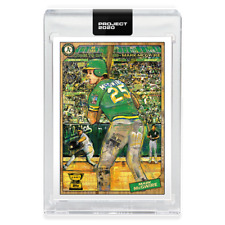 Topps Project 2020 #97 1987 Mark McGwire A's by Andrew Thiele in Hand w Box for sale  Shipping to South Africa