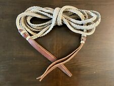 Hand Made Squared/Weaved Braided Cord/Rope Horse/Bull Riding Soft Reigns  for sale  Temple City