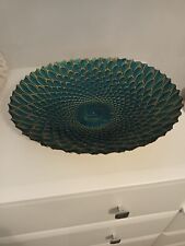 Peacock blue plate for sale  YORK