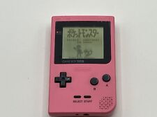 Consola Nintendo Gameboy Pocket Rosa NTSC-J Región Libre 2797 Sin Batería segunda mano  Embacar hacia Argentina