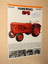 tracteur hanomag granit d'occasion  Expédié en Belgium