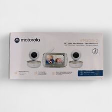 Monitor de bebê vídeo Motorola VM50G-2 5.0" pacote com duas câmeras (não testado) comprar usado  Enviando para Brazil