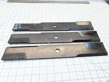 Paquete de 3 cuchillas Scag 482996 16-1/2"" L 5/8"" CH elevación baja STD 48"" corte, usado segunda mano  Embacar hacia Argentina