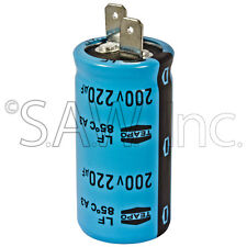 Used, 0034819.01 Teapo SINGLE Coleman Generator Capacitor 220uF 200V HD85C +-3%  for sale  Shipping to South Africa