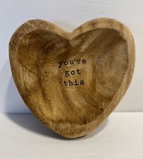 Wood heart shaped for sale  Indianapolis