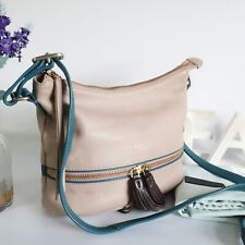 RADLEY "Pickering" Bag Crossbody Messenger Small Tri Colour Leather Dust Bag VGC, used for sale  STOKE-ON-TRENT