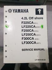Manual de serviço de popa Yamaha 2010 225, 250, 300 LIT-18616-03-23 2011 comprar usado  Enviando para Brazil