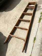 6 FT  tall  Vintage werner  Step Wood Folding Ladder W356 200 lb cappacity for sale  Kingsland