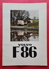 Volvo f86 range for sale  NORTHAMPTON
