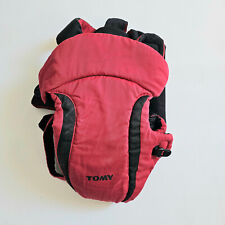 Tomy Freestyle Premier Baby Carrier Red Black Sling 3.5-12kg Adjustable Portable for sale  Shipping to South Africa