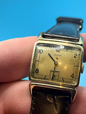 Usado, Vintage Elgin 1940s Relógio de Pulso Masculino Beleza!  Corrida. Nova alça comprar usado  Enviando para Brazil