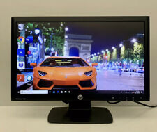 HP ProDisplay P201 20" Widescreen LED Monitor 1600 x 900 Grade A (w Cables), used for sale  Shipping to South Africa