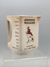 Vintage Johnnie Walker Scotch Whisky Pitcher Jug James Green & Nephew Ltd for sale  Shipping to South Africa