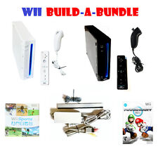 Nintendo Wii Build-a-Bundle. Solo consola, sistema completo, Wii Sports, Mario Kart segunda mano  Embacar hacia Argentina
