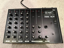 Mixer estéreo pessoal RMS 4 canais - RMS 4CH - década de 1980?, usado comprar usado  Enviando para Brazil