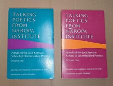 ASSINADO ANNE WALDMAN Talking Poetics Naropa Institute 2 vol brochura grátis P/H, usado comprar usado  Enviando para Brazil