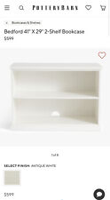 Bookshelf white for sale  Rye
