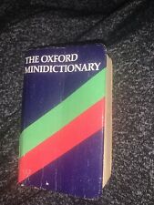 Mini dicionário Oxford (paperback, 1981) comprar usado  Enviando para Brazil