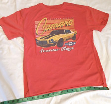 Camiseta Chevrolet Camaro American Classic Car Detroit Power GM rosa gráfica P comprar usado  Enviando para Brazil