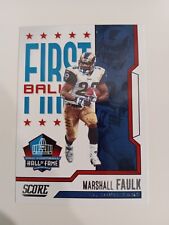 2023 Score #8 Marshall Faulk RAMS FIRST BALLOT HOF football card🏈NM/MT for sale  Shipping to South Africa