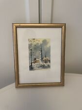 Vintage miniature framed for sale  BURY ST. EDMUNDS