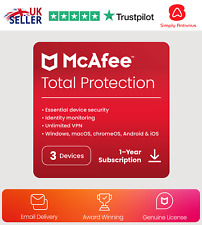Mcafee total protection for sale  UK