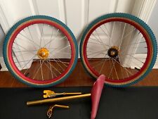 Old School BMX – Sumo rims with KJ hubs and Comp-II tires – misc. items - Rare for sale  Tampa