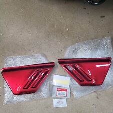 1979 & 1980 Honda CBX 1000 side covers candy glory red as original color of bike for sale  Shipping to South Africa