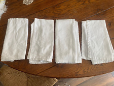 4 napkins large 100% cotton for sale  Shipping to South Africa