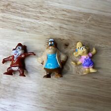 Disney Afternoon Rescue Rangers 1991 Kellogs Chip N Dale Lot of 3 PVC Figures 2” for sale  Sunburst