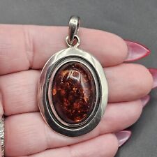 Vintage silver amber for sale  HATFIELD