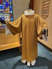 Dalmatic Gold Vestment Easter Christmas Deacon Vintage for sale  Shipping to South Africa