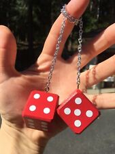 Red mirror dice for sale  Pollock Pines