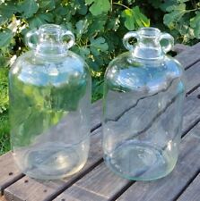 Gallon demijohns clear for sale  LONDON