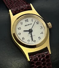 Vintage ADVANCE Relógio de Quartzo Feminino 20mm Ultra Leve GP Alumínio Pulseira Vermelha Novo em folha comprar usado  Enviando para Brazil