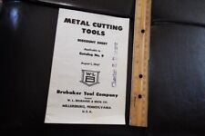 1947 brubaker tool for sale  Meddybemps