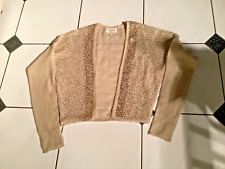 Gold sequin sparkly for sale  SOUTHAMPTON