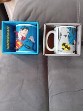 Batman superman ceramic for sale  NEWPORT