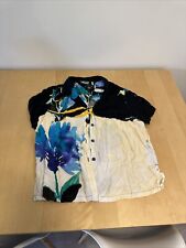 Camisa hawaiana vintage Jams World para mujer XL multicolor con botones segunda mano  Embacar hacia Argentina